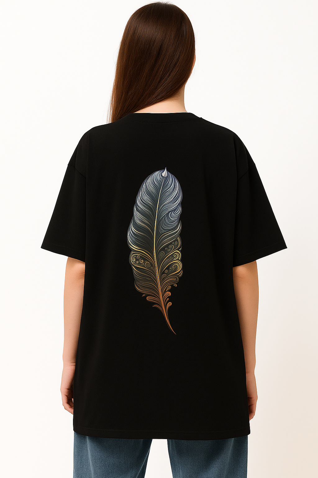 Feather Art Tee (girls)