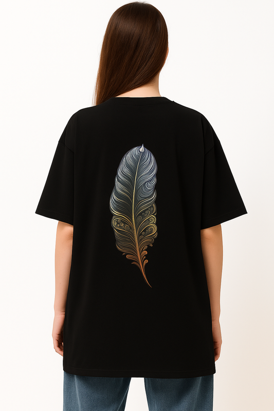 Feather Art Tee (girls)