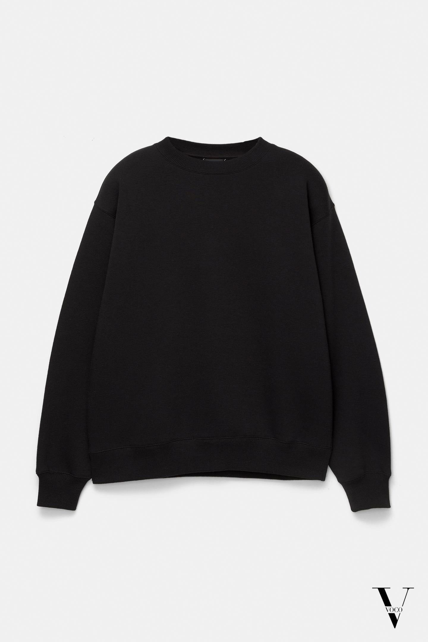 سويت شيرت أساسي بياقة دائرية