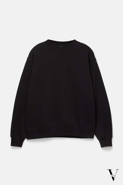 سويت شيرت أساسي بياقة دائرية